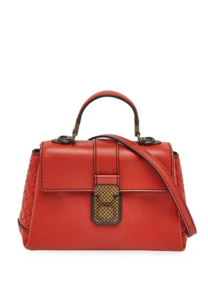 Bottega Veneta Pre-Owned mini Piazza top handle bag - Red