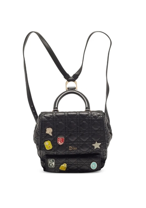 Christian Dior Pre-Owned Stardust Cannage backpack - Black