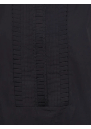 Etro Pre-Owned pintuck-detail blouse - Black