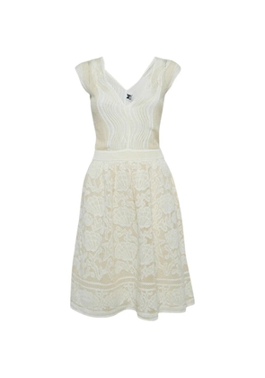 Missoni Pre-Owned seashell-motif mini dress - Neutrals