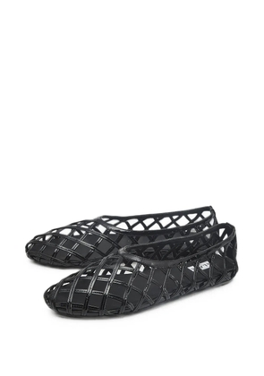 Alaïa Pre-Owned Cage ballet flats - Black