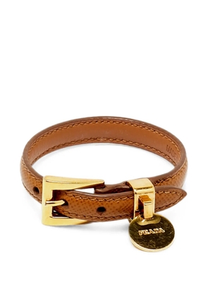 Prada Pre-Owned leather bracelet - Brown