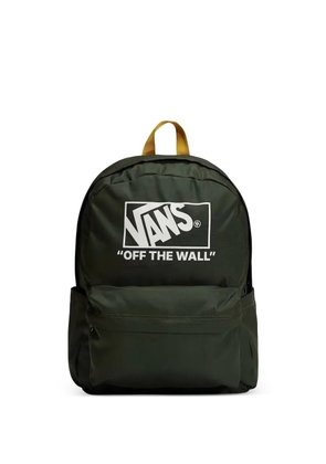 Vans Old Skool logo-print backpack - Green