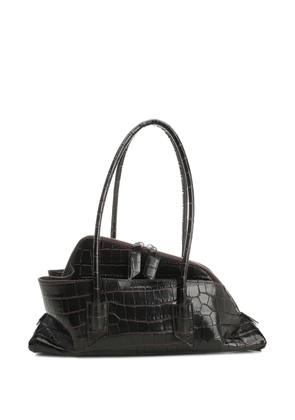 The Attico small La Passeggiata shoulder bag - Brown