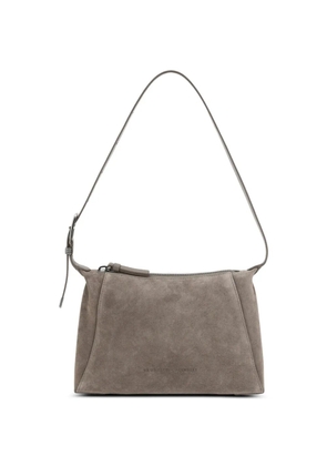 Brunello Cucinelli zip-fastening shoulder bag - Grey