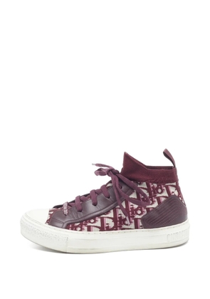 Christian Dior Pre-Owned Walk'n'Dior high-top sneakers - Red