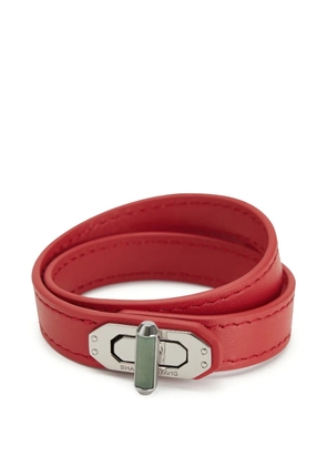 Shanghai Tang Tang Locket wrap bracelet - Red
