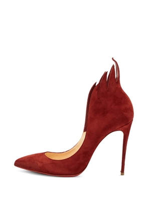 Christian Louboutin Pre-Owned Victorina Flame pointed-toe pumps - Red