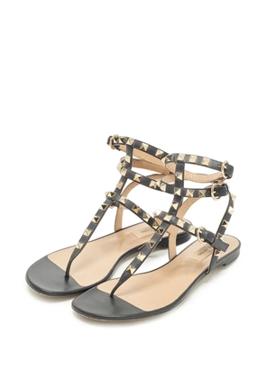 Valentino Garavani Pre-Owned Rockstud caged sandals - Black