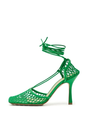 Bottega Veneta Pre-Owned Stretch heeled sandals - Green