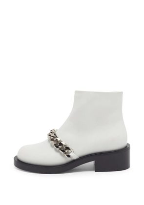 Givenchy Pre-Owned Laura chain-link boots - White