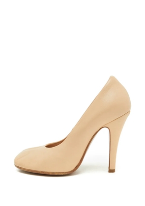 Maison Martin Margiela Pre-Owned Tabi leather pumps - Neutrals