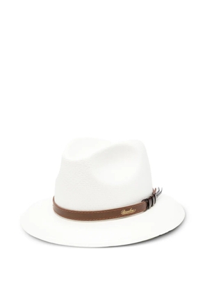 Borsalino Country Panama extra-fine wide-brim hat - White