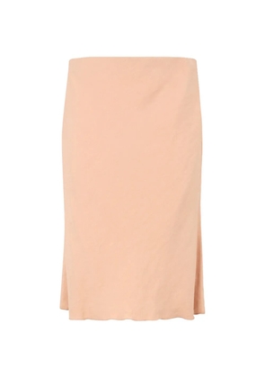 Moschino rear-slit midi skirt - Pink