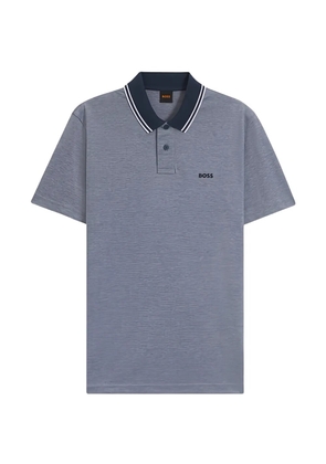 BOSS relaxed-fit polo shirt - Blue