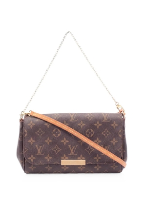Louis Vuitton Pre-Owned 2014 MM Favorite monogram leather shoulder bag - Brown