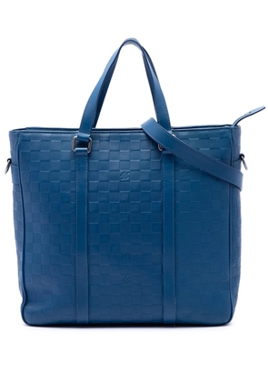 Louis Vuitton Pre-Owned 2013 Damier Infini Tadao PM satchel - Blue