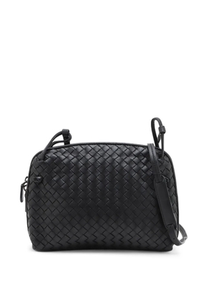 Bottega Veneta Pre-Owned 2010-2026 Nappa Intrecciato Nodini crossbody bag - Black
