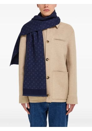 Ferragamo Gancini chain scarf - Blue