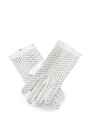 Hermès Pre-Owned 2000s lambskin gloves - White