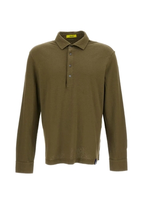 Drumohr long-sleeve polo shirt - Green
