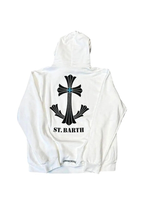Chrome Hearts St. Barth graphic-print hoodie - White