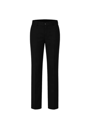 Santaniello Cava slim-fit trousers - Black