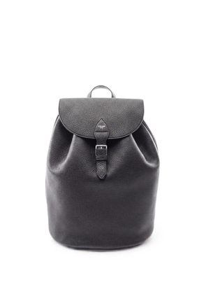 Celine Pre-Owned 2020s large Folco leather backpack - Black