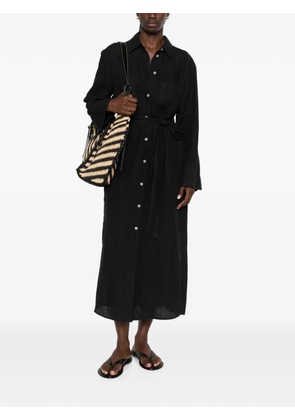 Marc O'Polo belted midi dress - Black