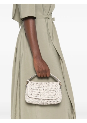 Anya Hindmarch Neeson woven leather tote bag - Neutrals
