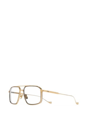 Cutler & Gross 1971 pilot-frame glasses - Gold