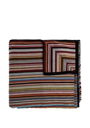 MPS Signature stripe towel - Blue
