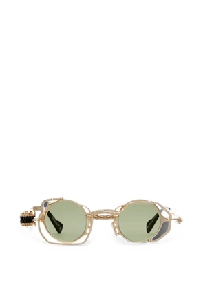 Kuboraum Z50 round-frame sunglasses - Gold