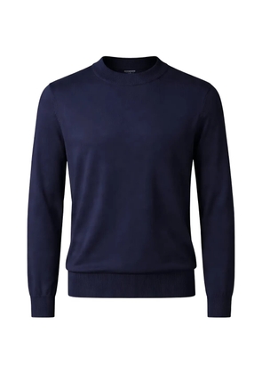 Pal Zileri ribbed-trim crew-neck sweater - Blue