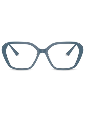 Jimmy Choo Eyewear hexagon-frame glasses - Blue