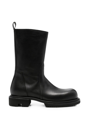 Rick Owens side-zip leather boots - Black