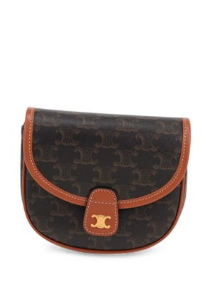 Celine Pre-Owned 2020s Folco shoulder bag - Brown