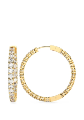 Diamond Essentials diamond hoop earrings - Gold