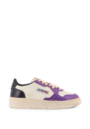 Autry Super Vintage leather low-top sneakers - White