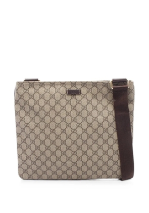 Gucci Pre-Owned 2000s GG Supreme messenger bag - Neutrals