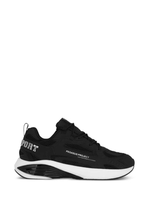 Plein Sport Pegasus Project panelled sneakers - Black