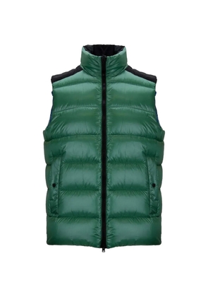 Herno quilted panelled gilet - Green