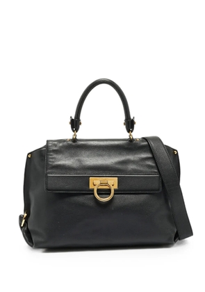 Ferragamo Pre-Owned medium Sofia leather tote bag - Black