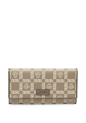 Versace Pre-Owned Medusa trifold wallet - Neutrals