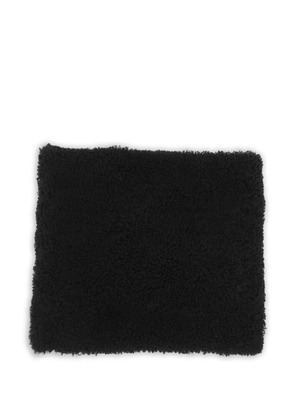Burberry Pre-Owned shearling check-lining snood - Black
