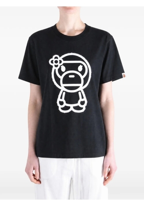 A BATHING APE® Baby Milo crystal-detail T-shirt - Black