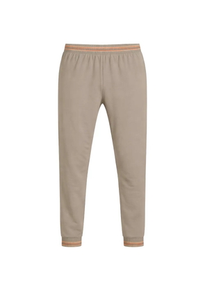 Pal Zileri stripe-trim track pants - Brown