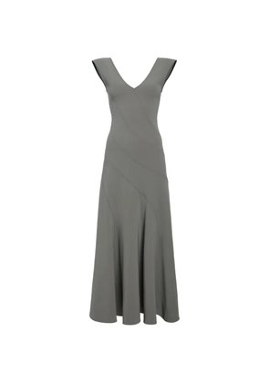 Proenza Schouler Romana dress in matte double crepe - Grey