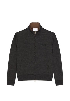 Givenchy zip-up wool cardigan - Grey