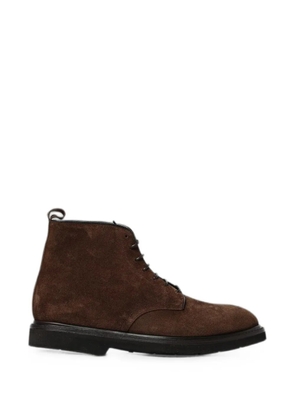 Premiata lace-up suede ankle boots - Brown